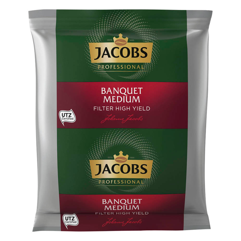 JACOBS BANQUET MEDIUM Kaffee, gemahlen, Arabica- und Robustabohnen 60,0 g