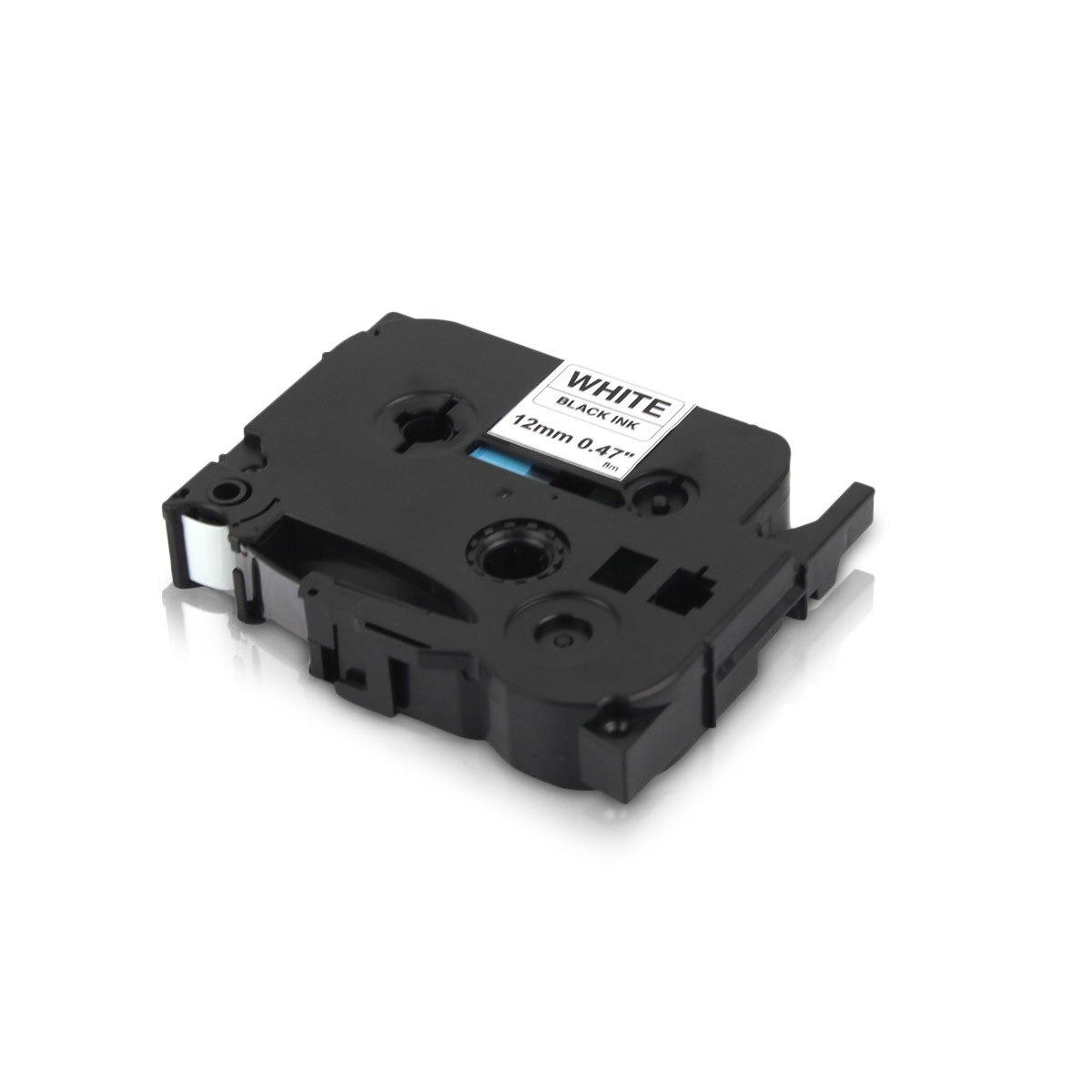 Alternativ zu Brother TZe-S231 P-Touch Schriftband 12mm schwarz/weiss (extra-stark klebend)