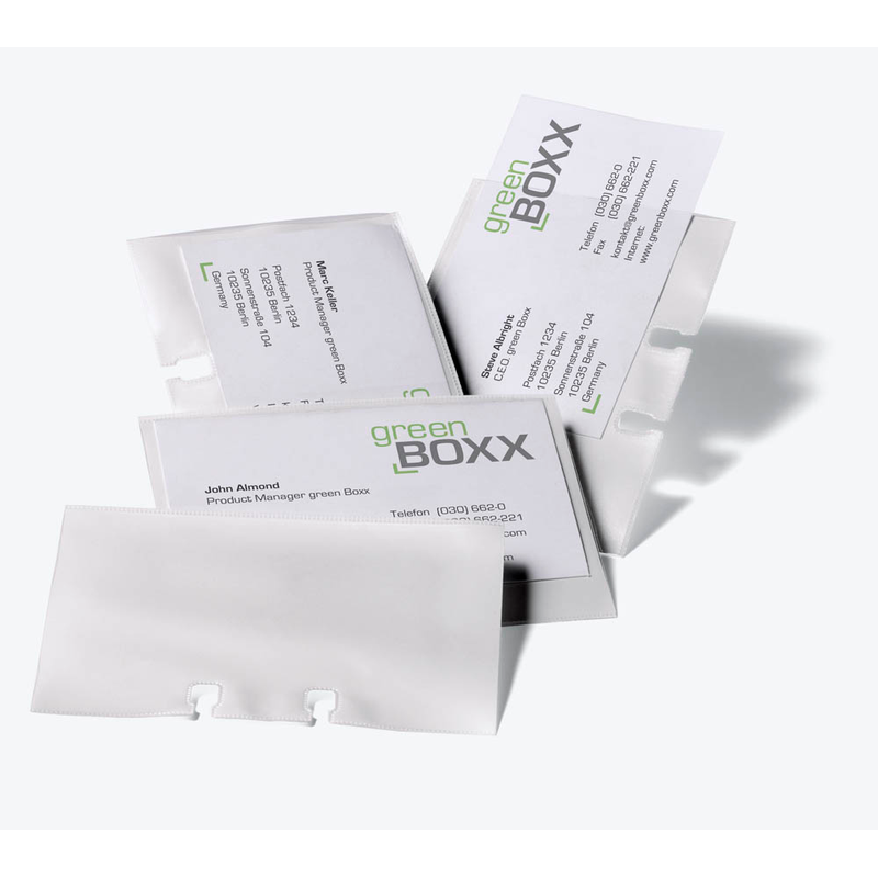 DURABLE Visitenkarten-Rollkartei Visifix schwarz, für 560 Visitenkarten