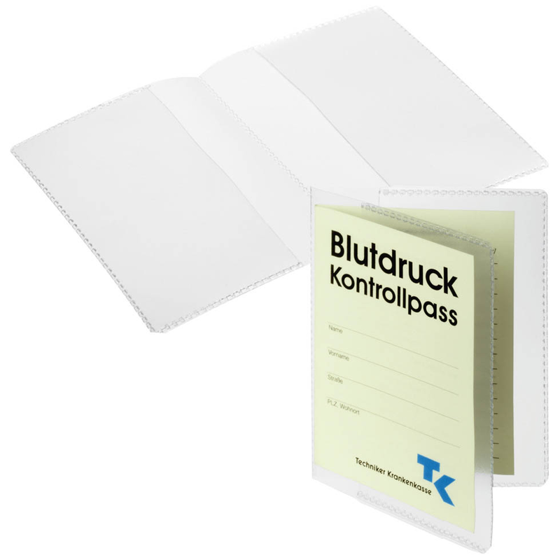 DURABLE Dokumentenhüllen transparent 10,5 x 14,8  cm, 10 St.