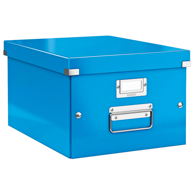 LEITZ Click & Store Aufbewahrungsbox 16,7 l blau 28,1 x 36,9 x 20,0 cm, 1 St.