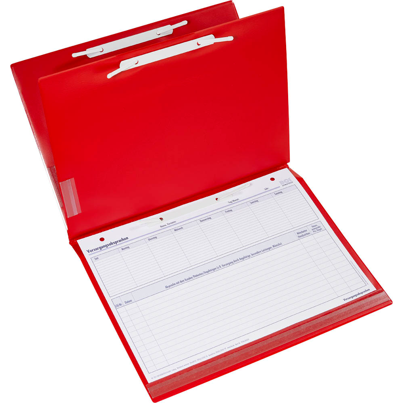 BOI Patienten-Dokumentationsmappe Professional-Line PLUS DIN A4 rot, 1 St.