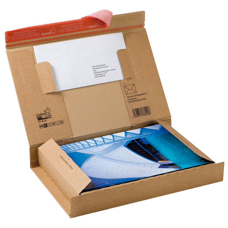 ColomPac® Versandkartons CP066.04 34,3 x 22,3 x 5,0 cm, 20 St.