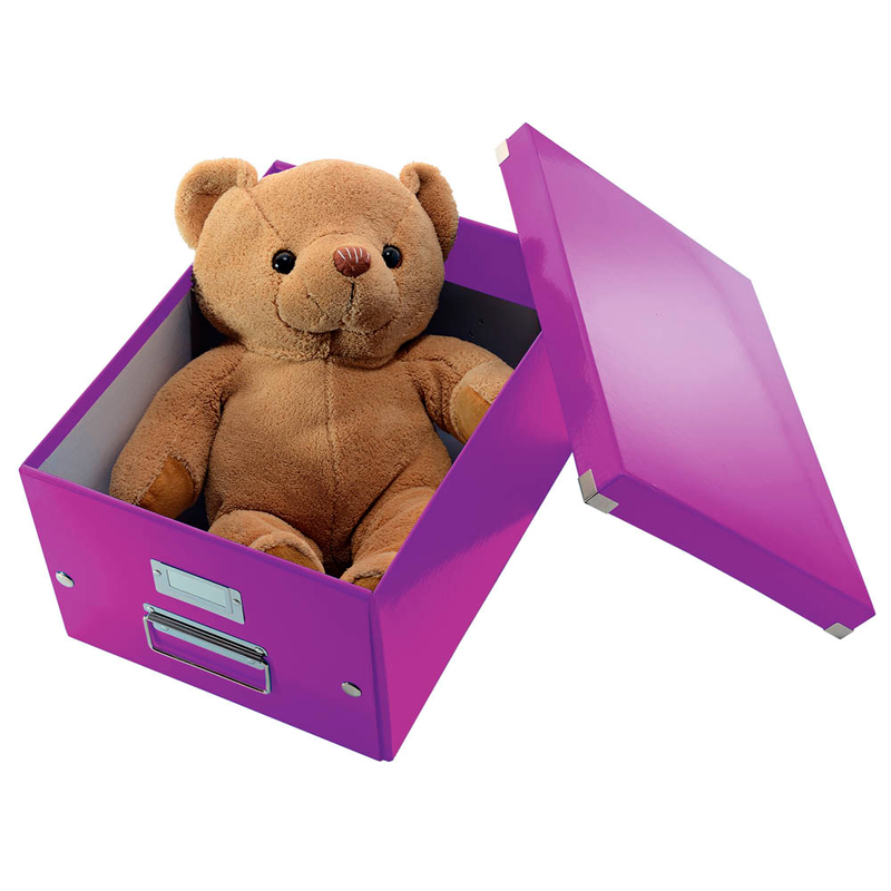 LEITZ Click & Store Aufbewahrungsbox 16,7 l violett 28,1 x 36,9 x 20,0 cm, 1 St.