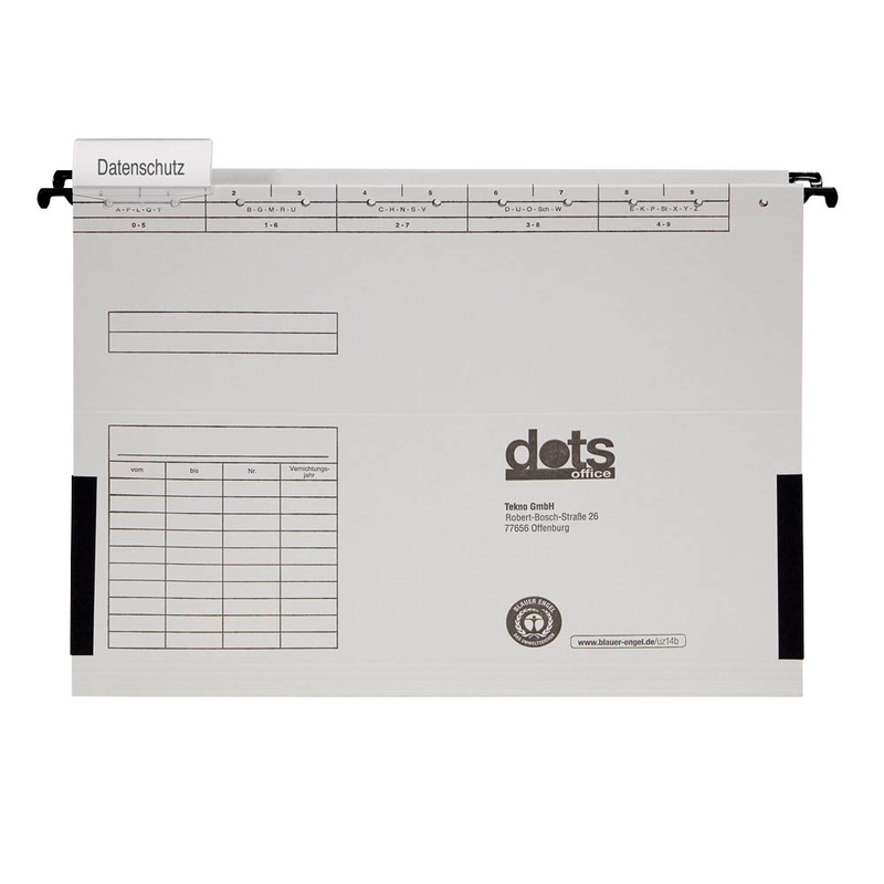 dots Hängetaschen lichtgrau, 25 St.