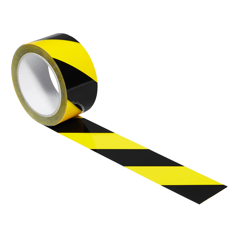 SUPRA Warnklebeband schwarz/gelb 50,0 mm x 66,0 m 1 Rolle