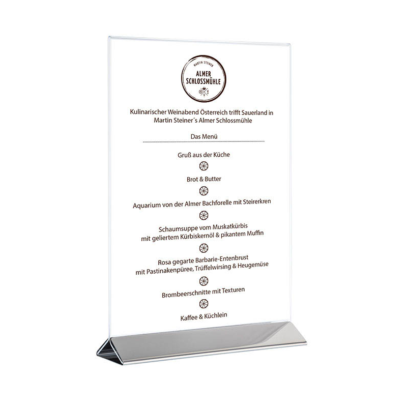 APS Tischaufsteller DIN A6 beidseitig, 1 St.