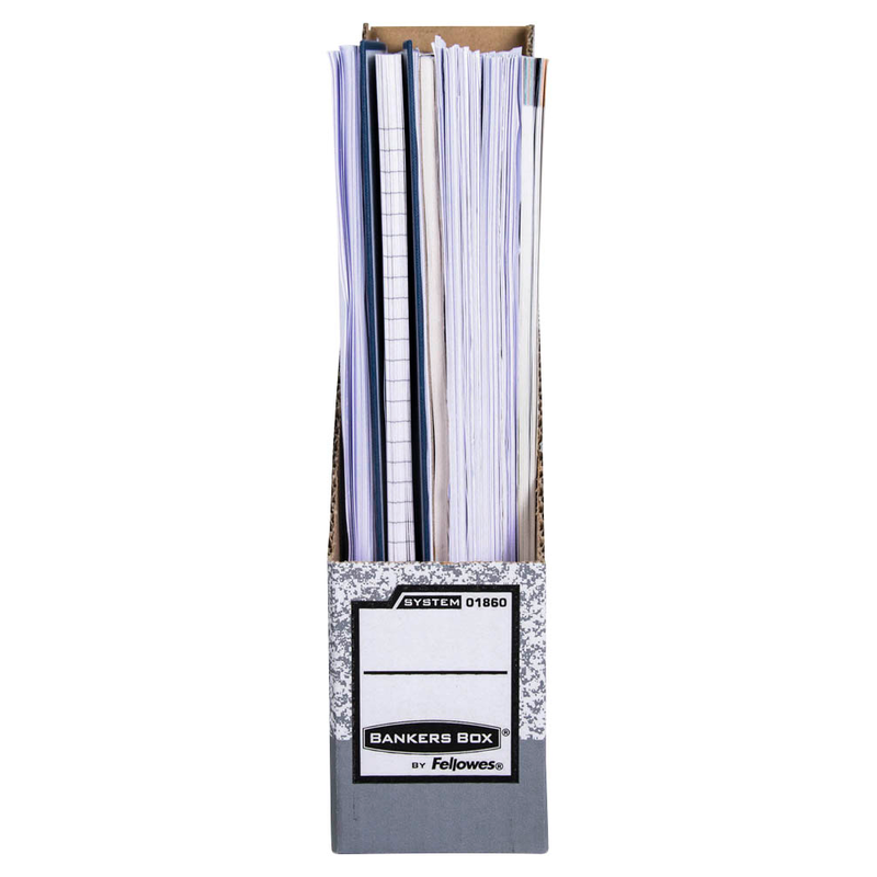 Bankers Box Archiv-Stehsammler grau, 10 St.