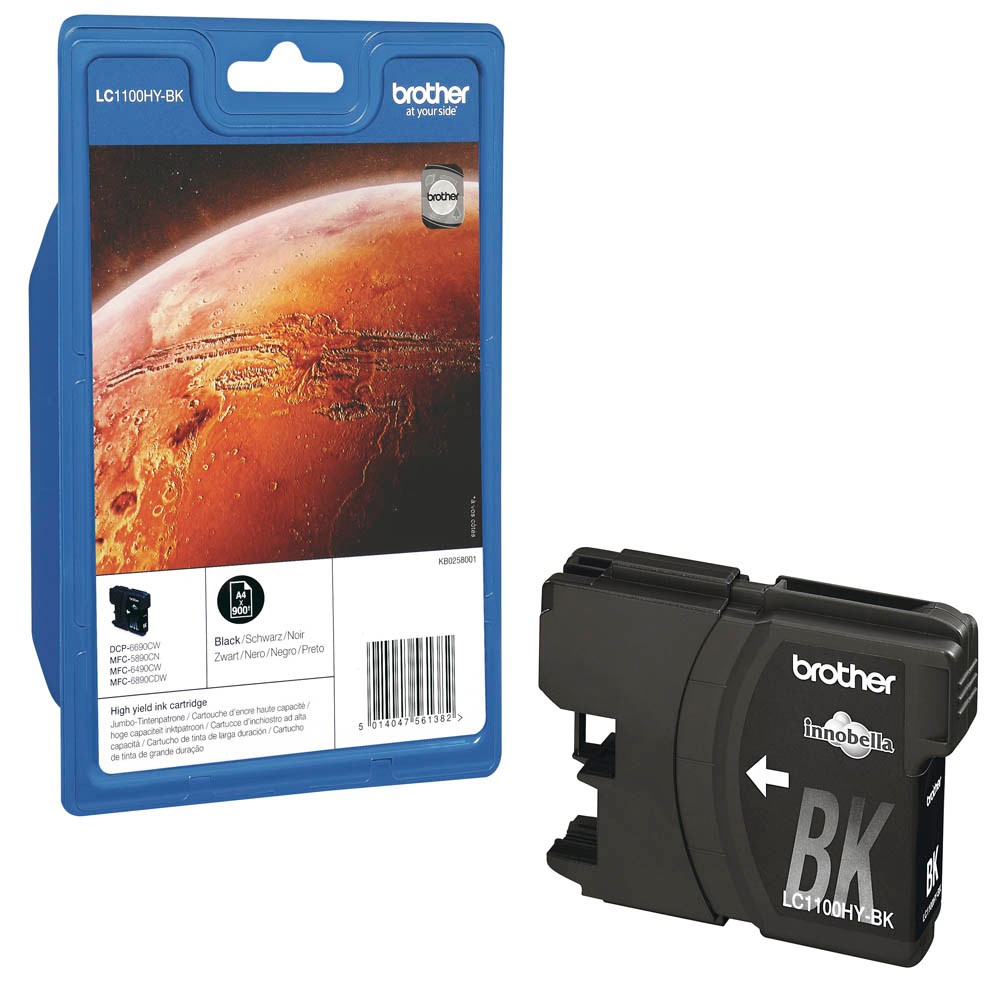 Brother LC-1100HYBK Druckerpatrone schwarz