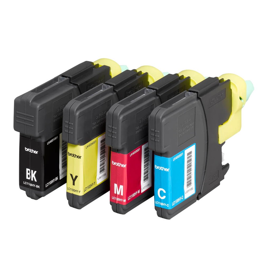 Brother LC-1100HYVALBPDR Tinten Multipack CMYK (4er Set)