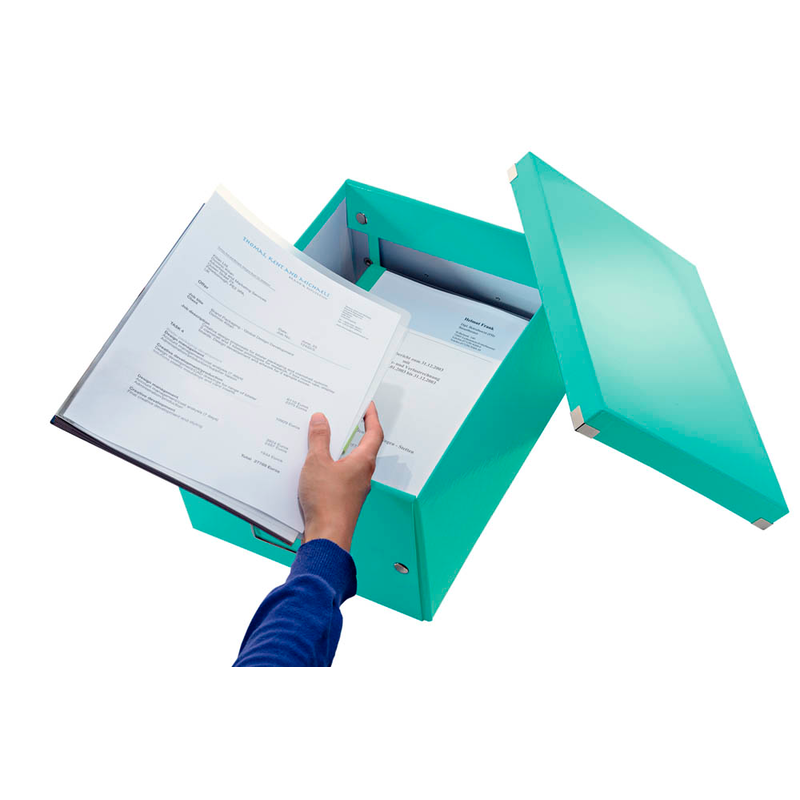 LEITZ Click & Store Aufbewahrungsbox 16,7 l eisblau 28,1 x 36,9 x 20,0 cm, 1 St.
