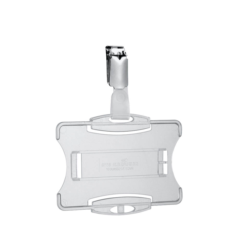 DURABLE Namensschilder mit Clip 8,5 x 5,4 cm, 25 St.
