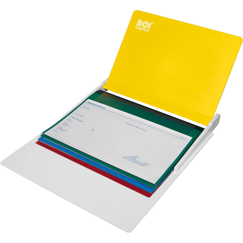 BOI Stationsmappe gelb