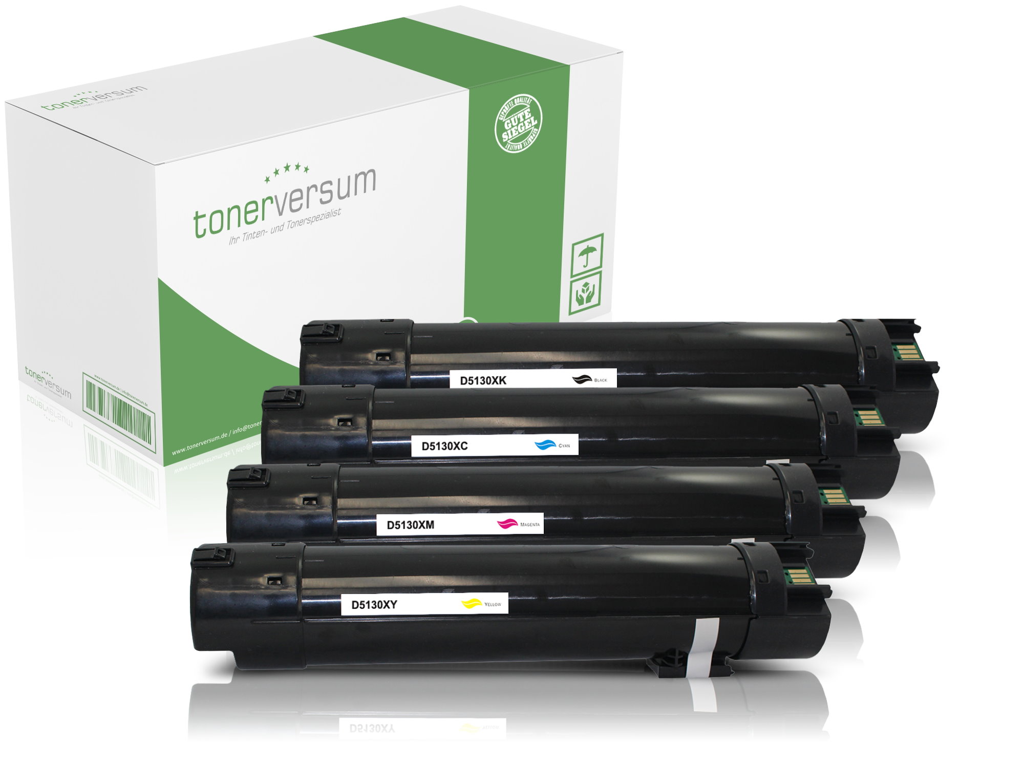 Alternativ zu Dell 593-10925 593-10922 593-10923 593-10924 / 5130 Toner Multipack CMYK (4er Set)
