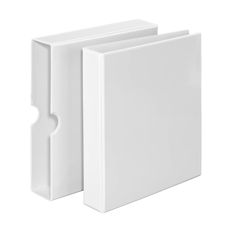 EICHNER Präsentationsringbuch 4-Ringe weiß 6,0 cm DIN A4, 1 St.