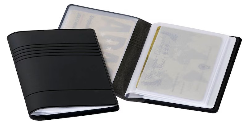 DURABLE Kreditkartenetui grau 5,4 x 8,5 cm, 1 St.