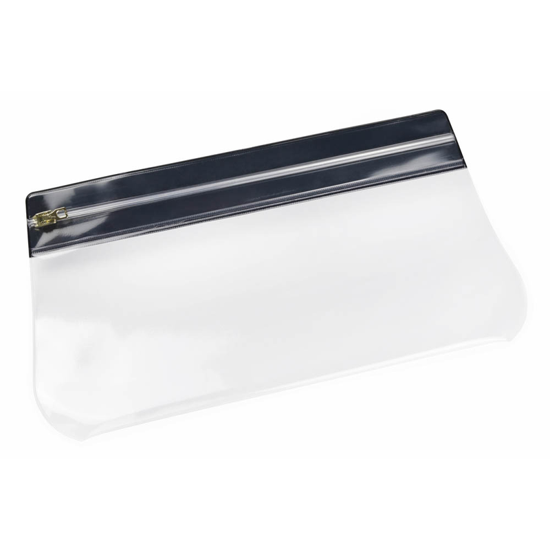 EICHNER Gleitverschlussbeutel transparent/schwarz, 1 St.