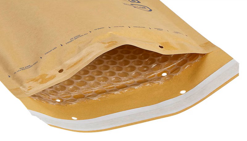 aroFOL® CLASSIC Luftpolstertaschen 4/D braun für DIN A5, 100 St.