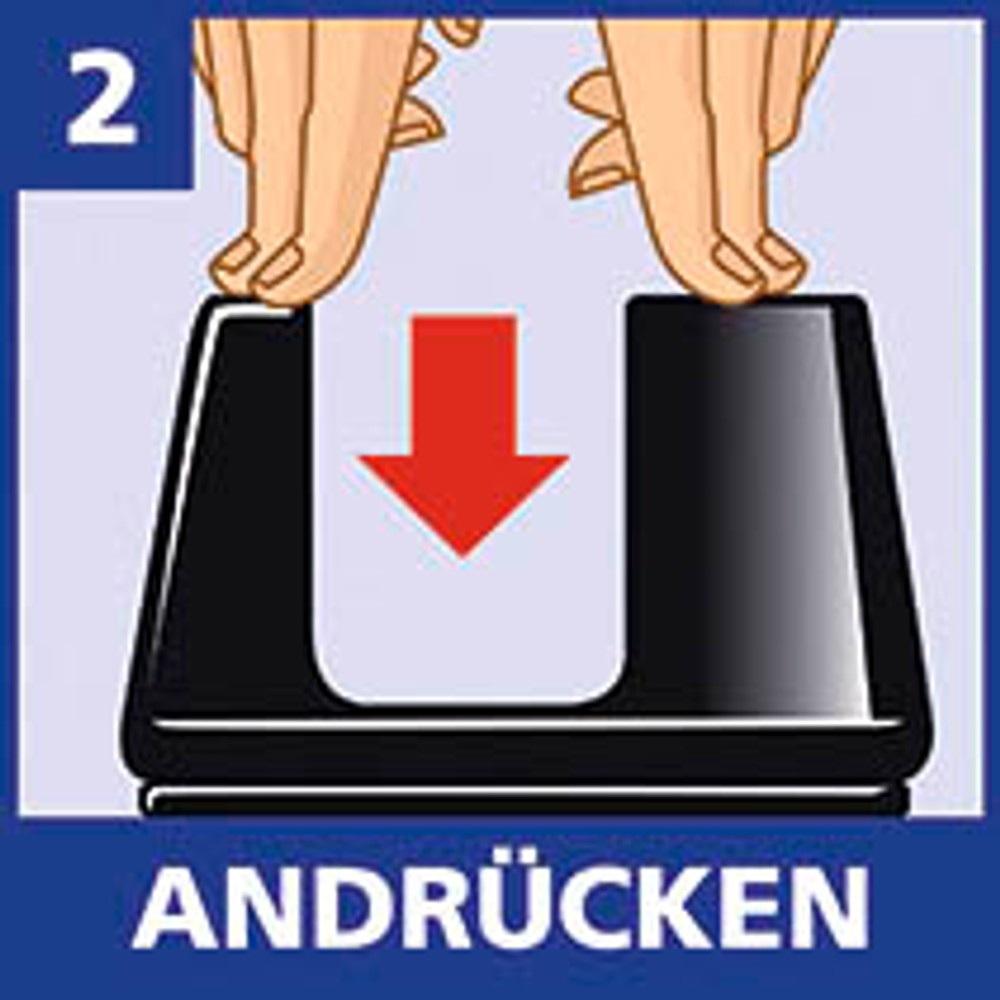 Tesa Tischabroller easy cut smart schwarz (inkl. 10 m x 15 mm tesafilm)