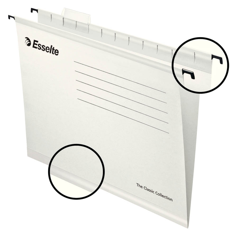 Esselte Hängemappen Pendaflex Collection weiß, 25 St.