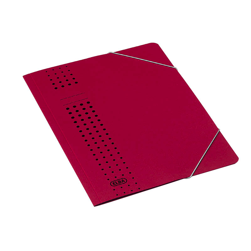 ELBA Eckspanner chic DIN A4 bordeaux, 25 St.