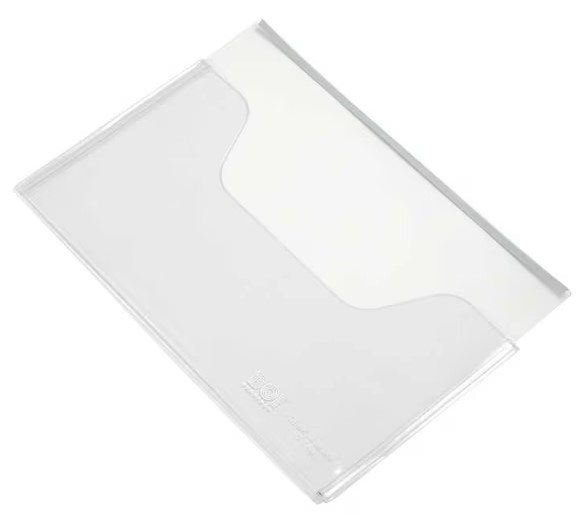 BOI Dokumententaschen OP DIN A4 transparent glatt, 10 St.