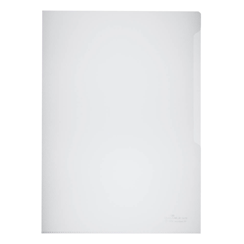 DURABLE Sichthüllen STANDARD DIN A4 transparent glatt 0,10 mm, 100 St.