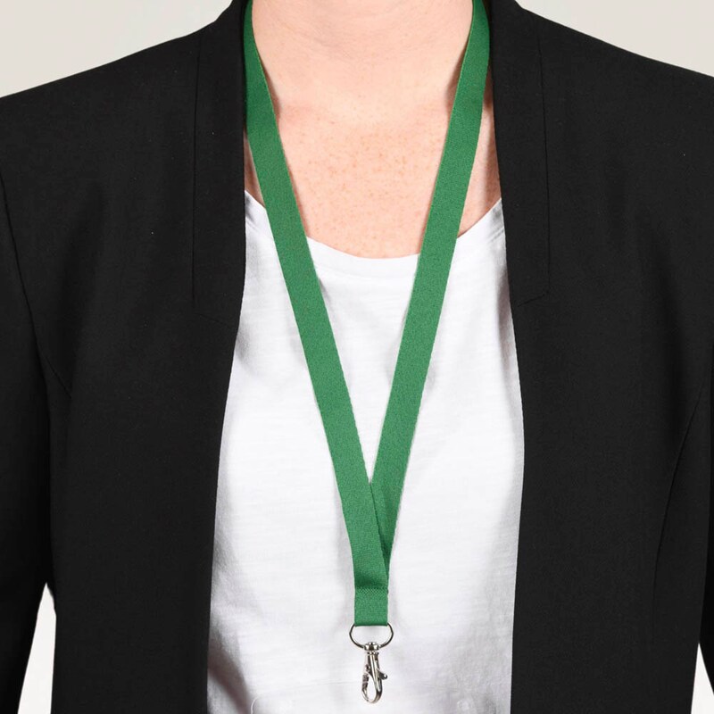 AVERY Zweckform Lanyards 4842G, Karabiner, grün, 10 St.
