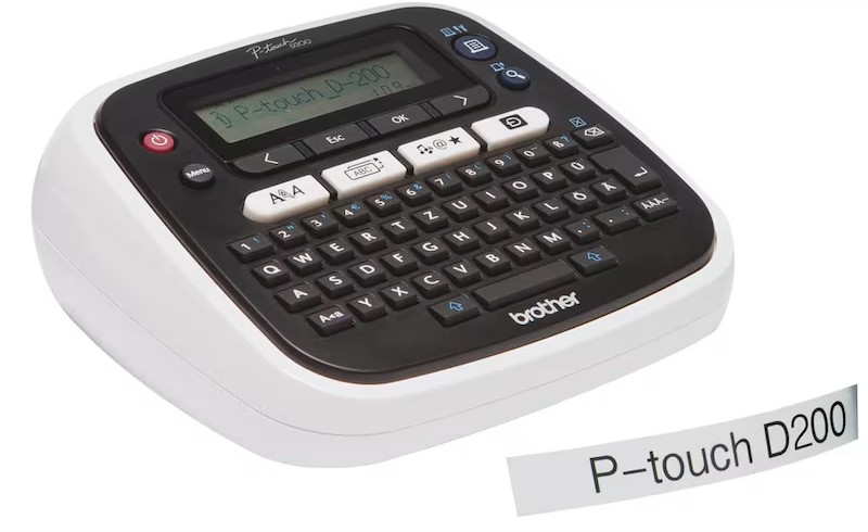 Brother P-touch D200BWVP Beschriftungsgerät schwarz, weiß
