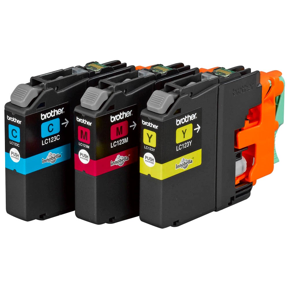 Brother LC-123RBWBPDR Tinten Multipack CMY (3er Set)
