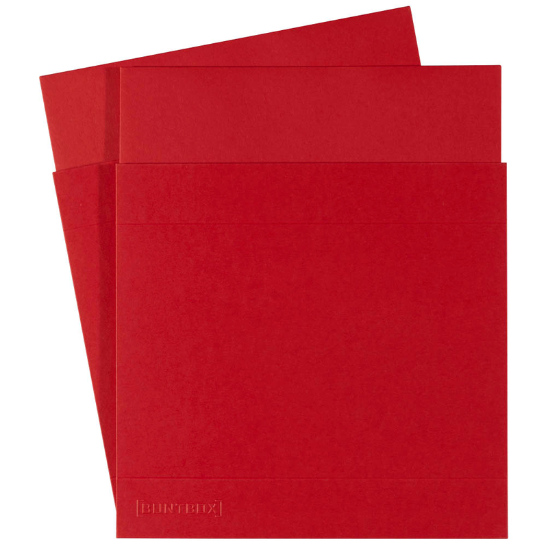 BUNTBOX L Geschenkboxen 3,6 l rot 26,6 x 17,2 x 7,8 cm, 2 St.