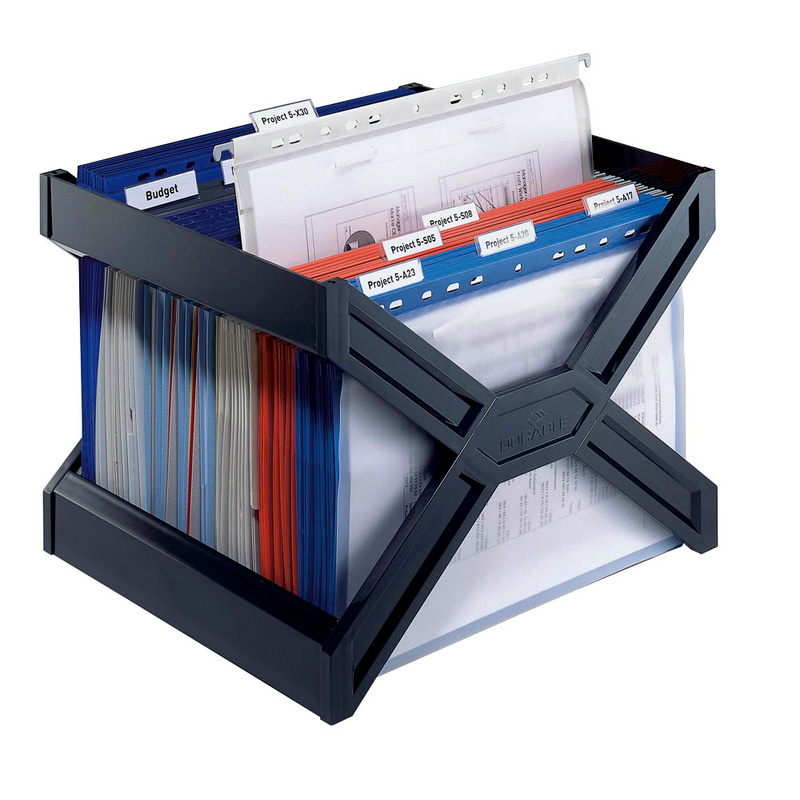 DURABLE Hängeregistraturkorb ohne Mappen CARRY Plus schwarz