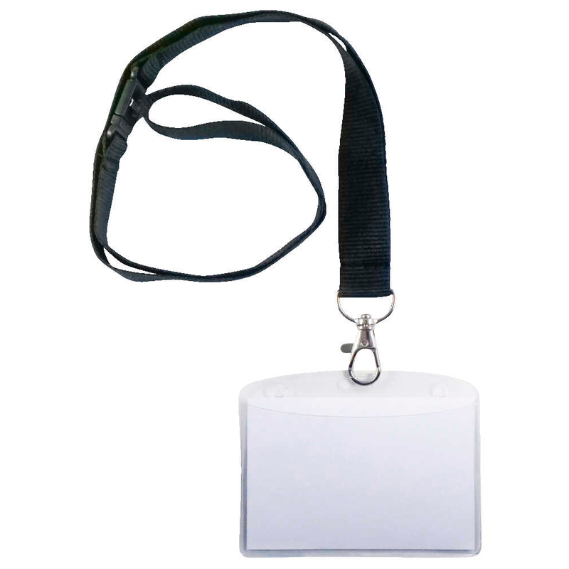 AVERY Zweckform Namensschilder mit Textilband 9,0 x 6,0 cm, 1 Set