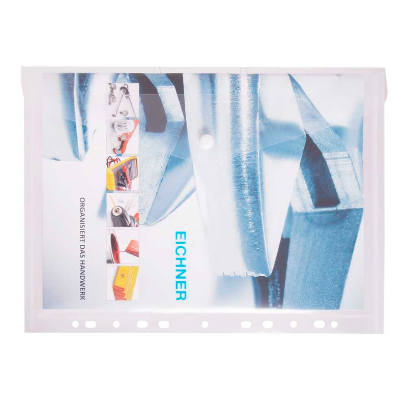 EICHNER Dokumententaschen DIN A4 transparent glatt, 10 St.