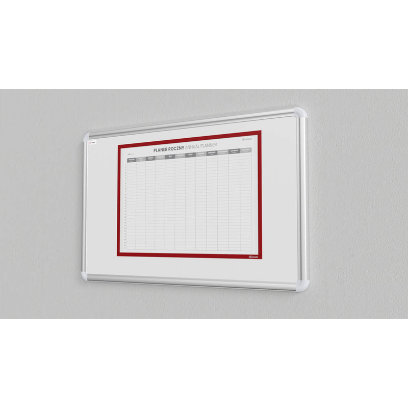 ALLboards Magnetrahmen selbstklebend rot A3, 1 St.