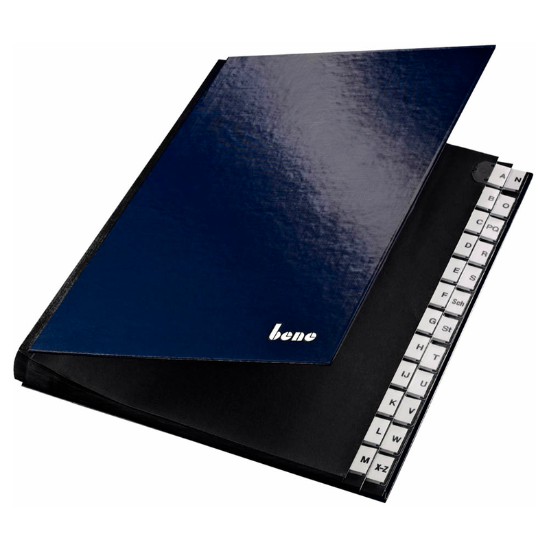 bene Pultordner A-Z blau, 1 St.