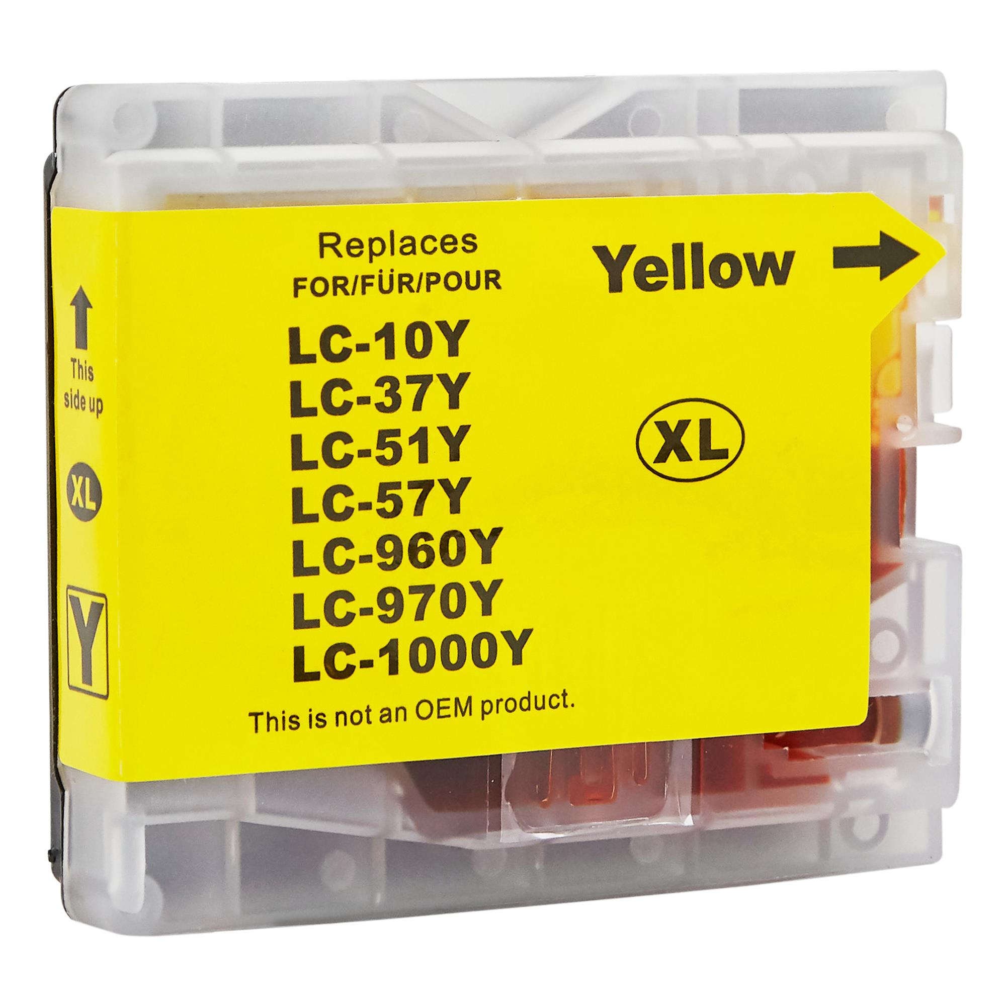 Alternativ zu Brother LC-970Y Tinte Yellow