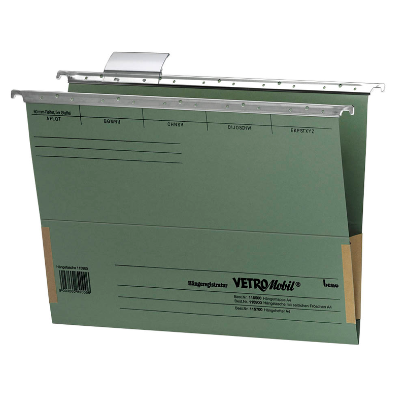 bene Hängetaschen VetroMobil moosgrün, 50 St.