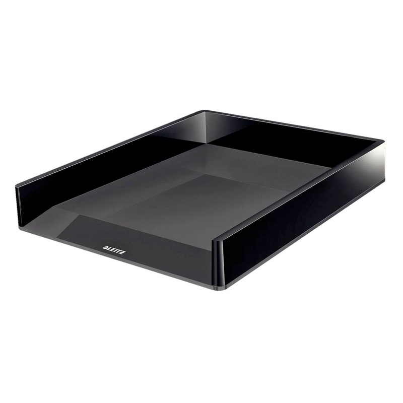 LEITZ Briefablage Duo Colour schwarz/grau DIN A4, 1 St.