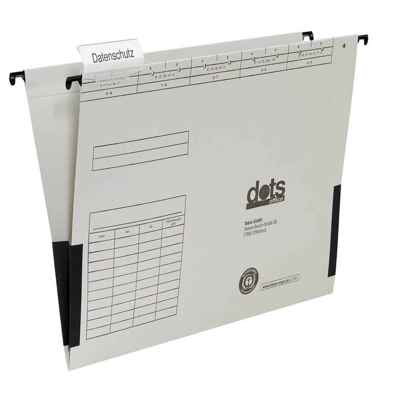 dots Hängetaschen lichtgrau, 25 St.