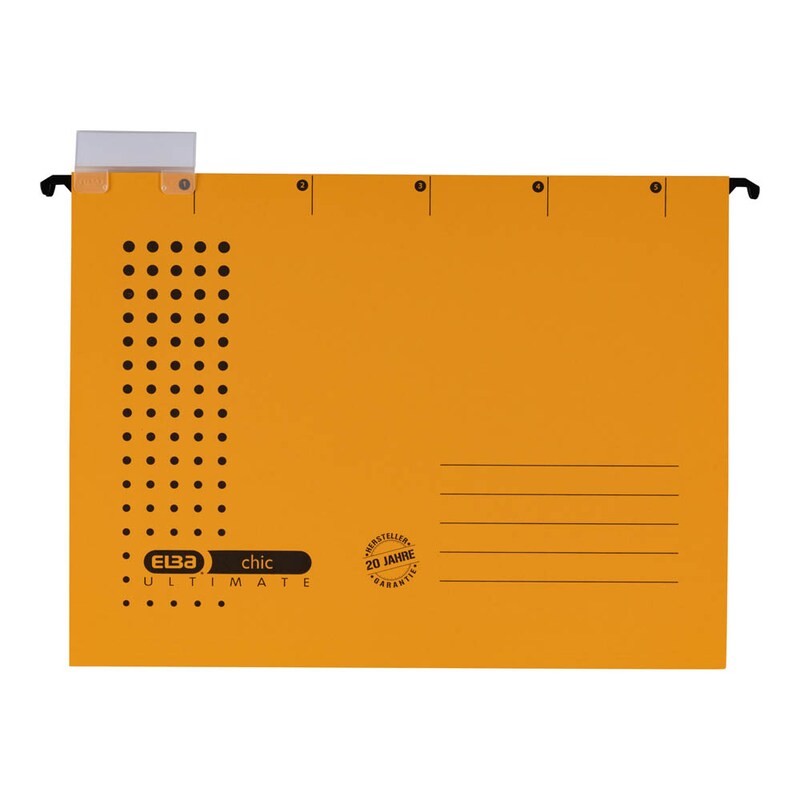 ELBA Hängemappen chic ULTIMATE gelb, 5 St.