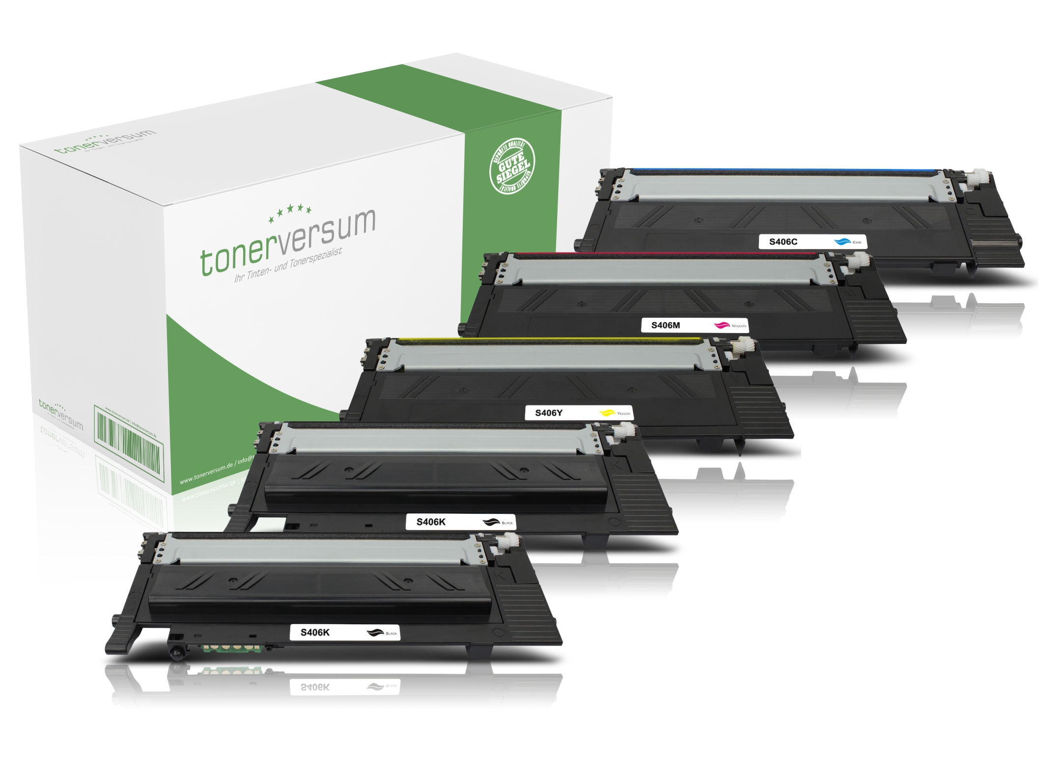 Alternativ zu Samsung CLT-P406C / SU375A Toner Multipack CMYK (5er Set)