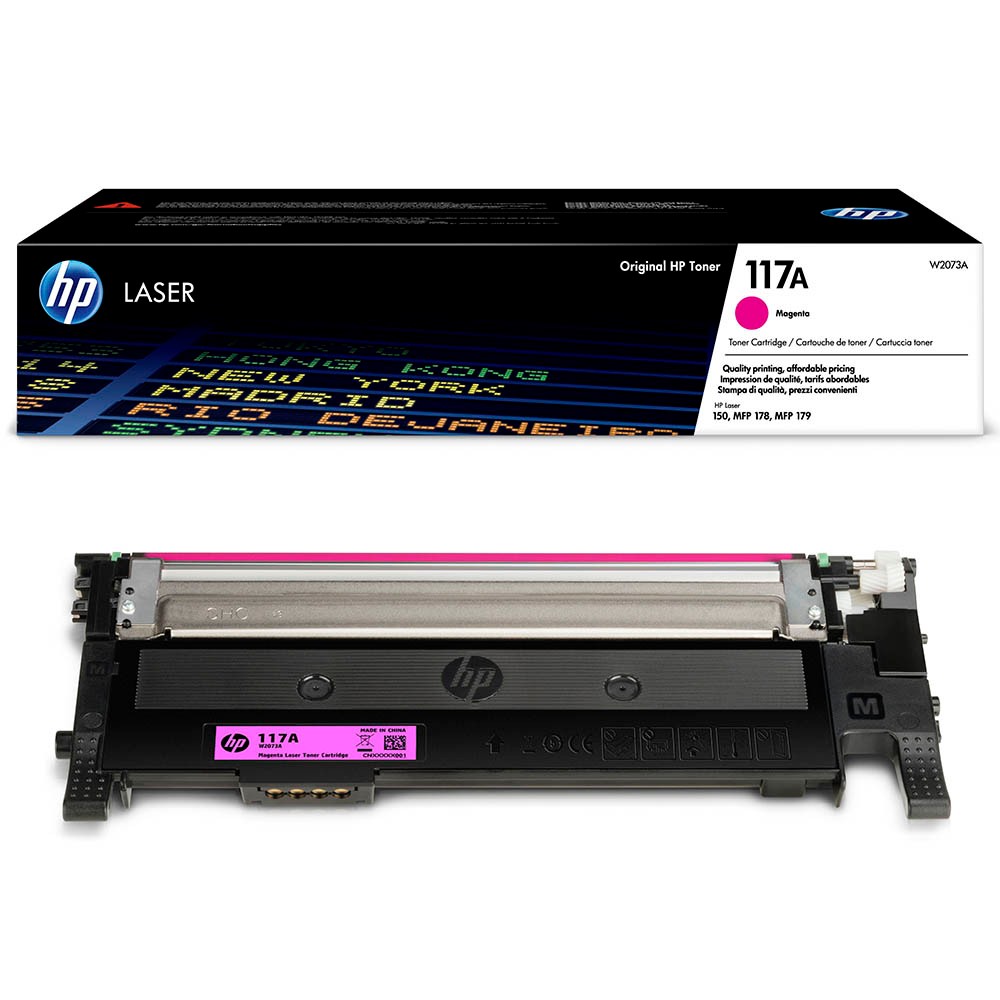 HP W2070A W2071A W2072A W2073A / 117A Toner Multipack CMYK (5er Set)
