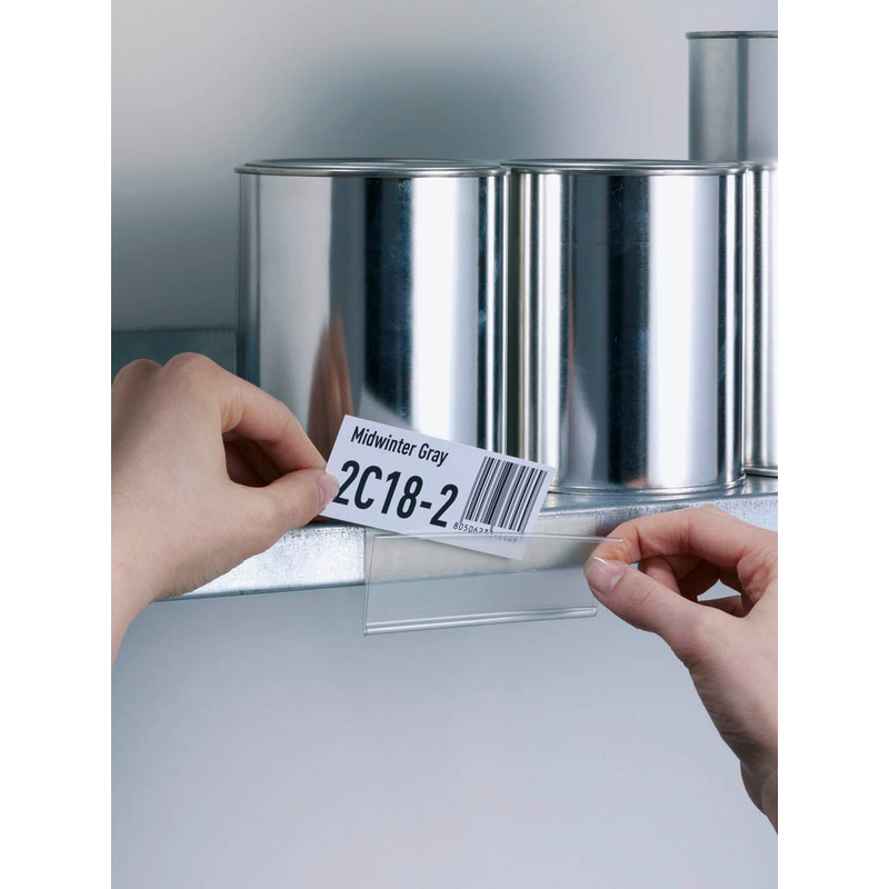 DURABLE Scannerschienen selbstklebend Scanfix glatt Regale, 5 St.