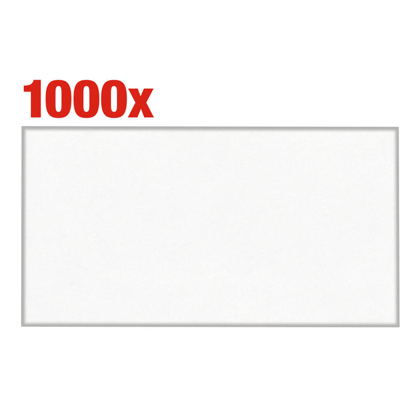 BONG Kuvertierhüllen KuvertierStar DIN lang+ ohne Fenster weiß nassklebend 1.000 St.