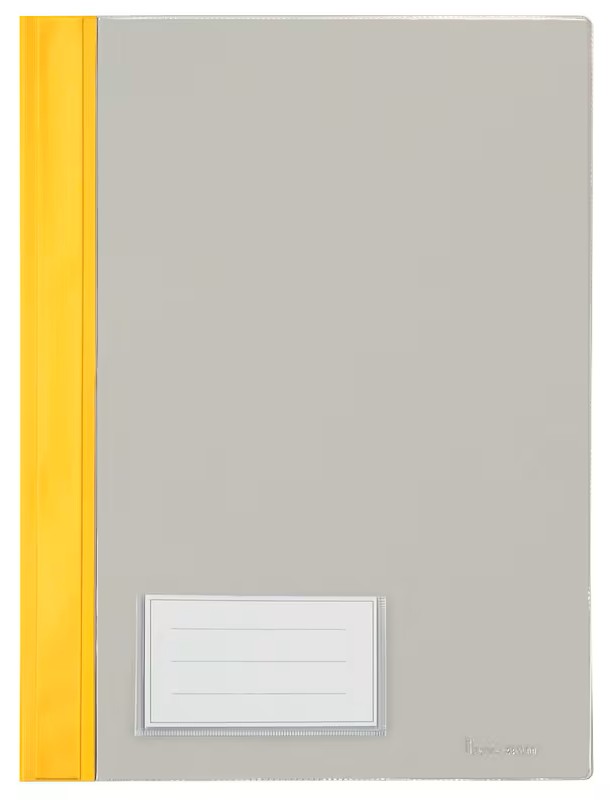 bene Schnellhefter Kunststoff gelb DIN A4, 10 St.