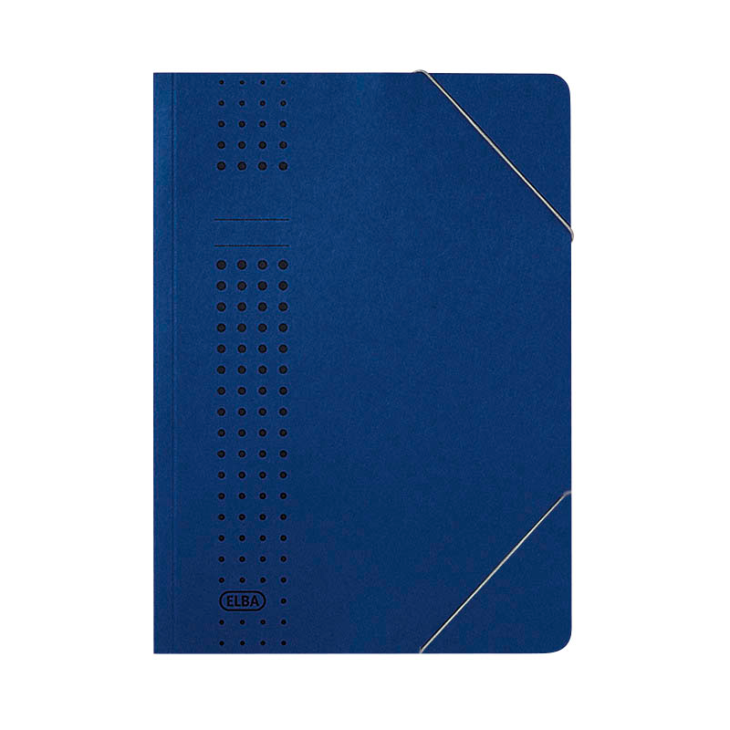ELBA Eckspanner chic DIN A4 dunkelblau, 25 St.