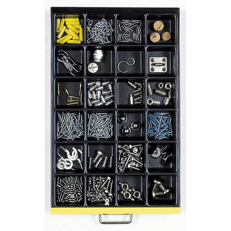 BISLEY 224P1800 Schubladeneinsatz schwarz 1 St.