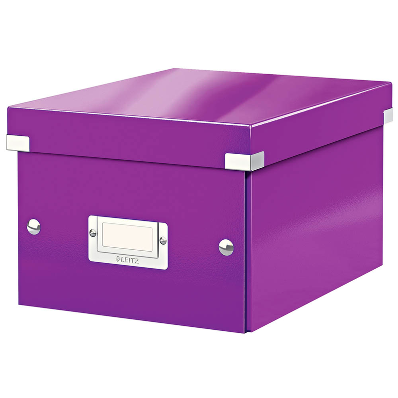LEITZ Click & Store Aufbewahrungsbox 7,4 l violett 21,6 x 28,2 x 16,0 cm, 1 St.