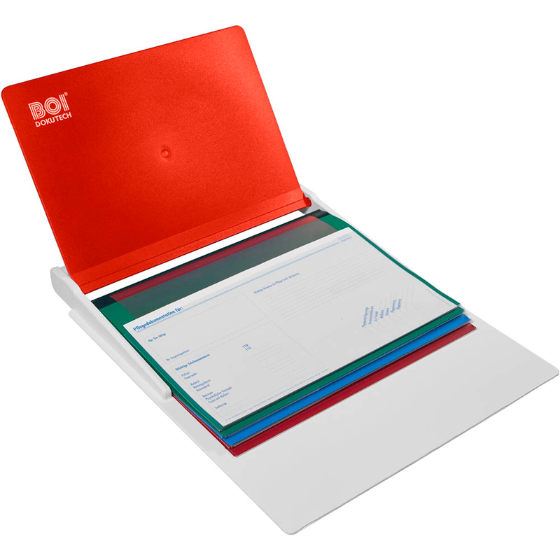 BOI Stationsmappe rot